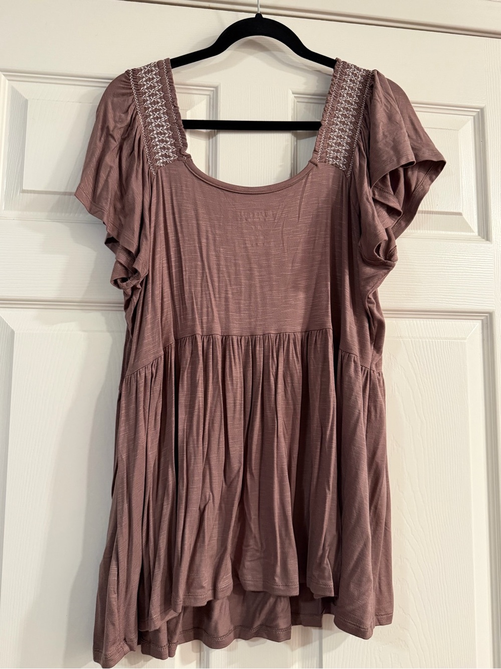 Torrid Mauve Rose Super Soft Shirt - Picture 4 of 6
